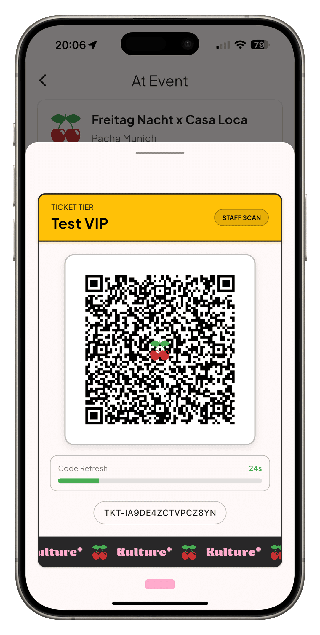 Offline Ticket Validation